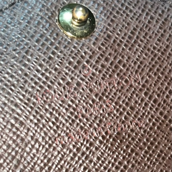 Louis Vuitton Envelope Wallet Long Portefeiulle Sarah Brown Damier - Picture 10 of 16